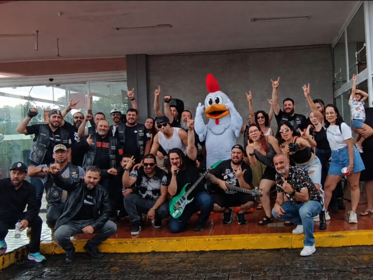 Inauguração da Black Skull Rede Frango Assado